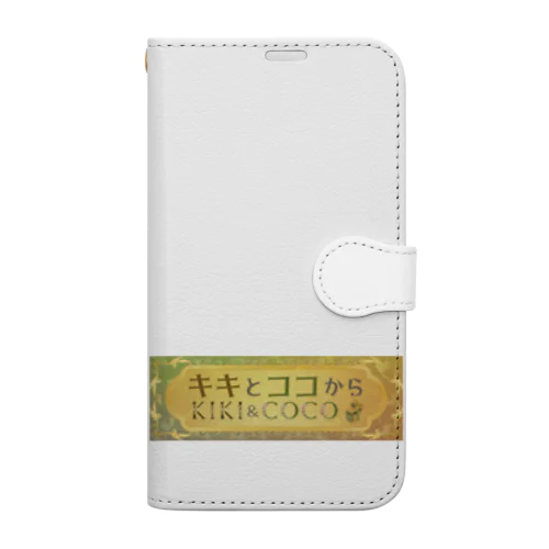 【キキとココから】ショッププレート Book-Style Smartphone Case