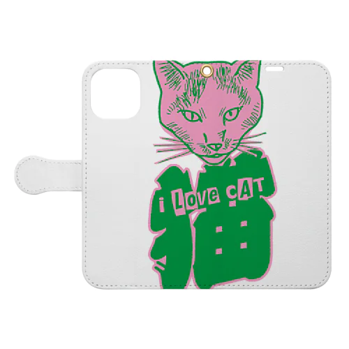 I LOVE 猫（妖） Book-Style Smartphone Case