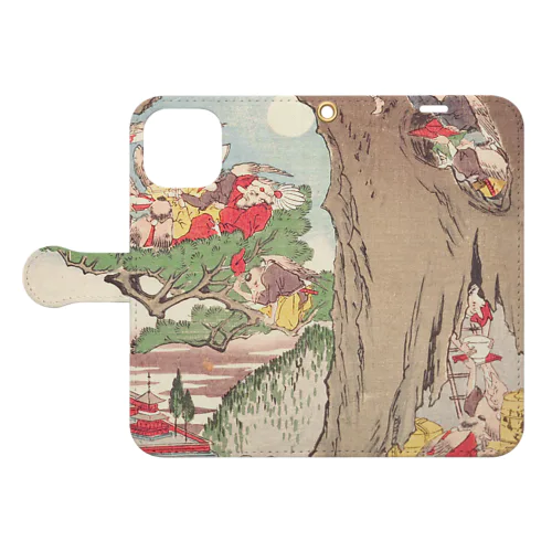 天狗　東海道名所之内　秋葉山 / Akibayama, a famous place on the Tokaido Book-Style Smartphone Case