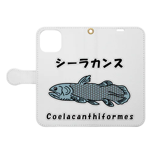 シーラカンス / Coelacanthiformes 手帳型スマホケース