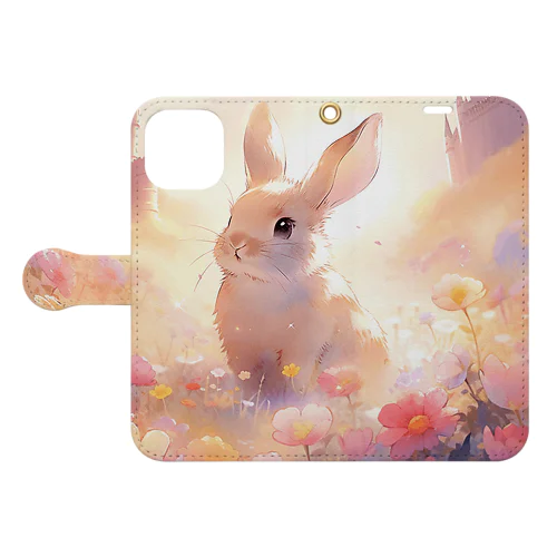 うさぎとお城｡.:*･ﾟ Book-Style Smartphone Case