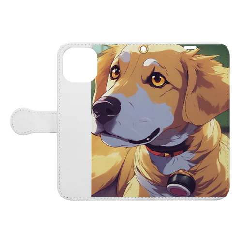 家の番犬 Book-Style Smartphone Case