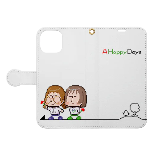 ガビガビDays Book-Style Smartphone Case