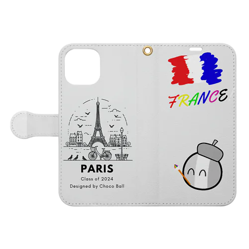 PARIS WITH THE ARTIST Book-Style Smartphone Case