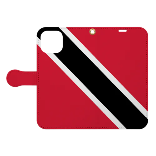 トリニダード・トバゴの国旗 Book-Style Smartphone Case