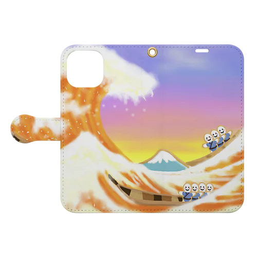 お菓子東海道五十三次 Book-Style Smartphone Case