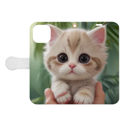 甘えん坊にゃんこ🐈🐾 Book-Style Smartphone Case