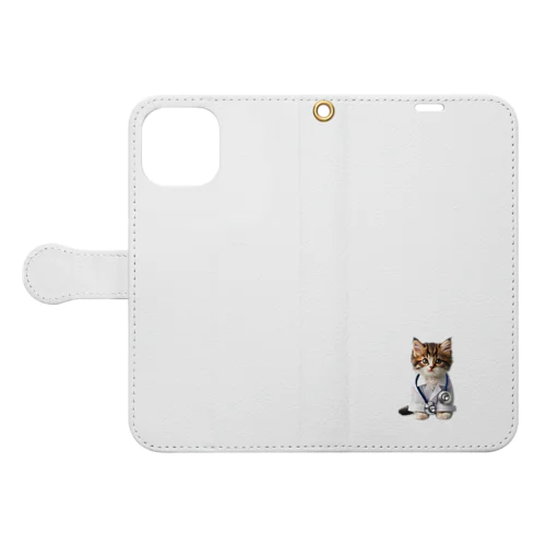 Drねこ丸No1 Book-Style Smartphone Case