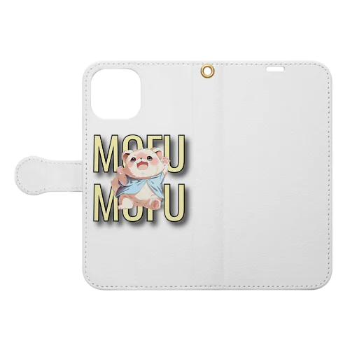 もふもふシリーズ001 Book-Style Smartphone Case