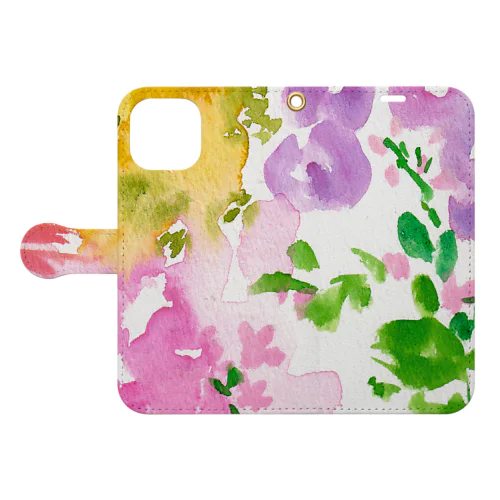 FLOWER PALETTE Ⅱ / Phone flip case 手帳型スマホケース