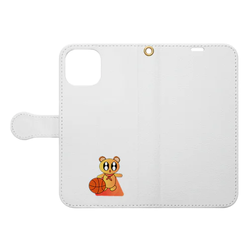 ひーろーなん君（バスケ） Book-Style Smartphone Case