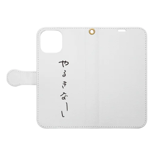 やる気なし Book-Style Smartphone Case