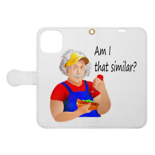 Am I That Similar?(black) Book-Style Smartphone Case