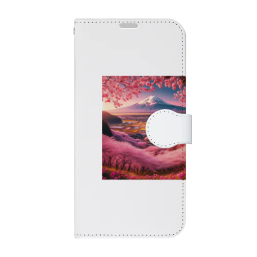 桜 Book-Style Smartphone Case