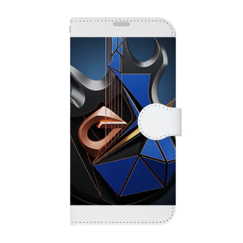幾何学の楽器 Book-Style Smartphone Case