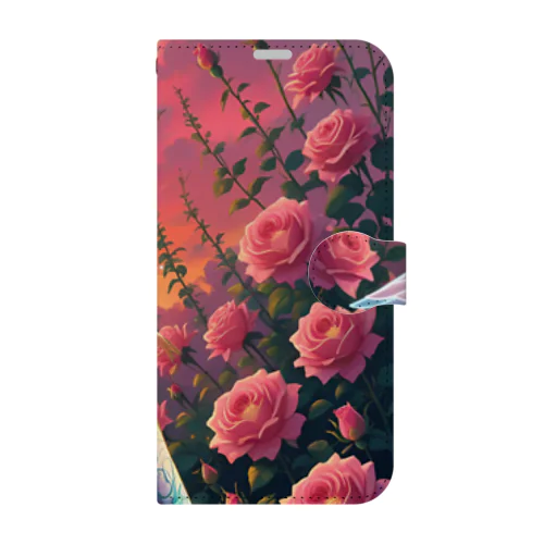 花の妖精 Book-Style Smartphone Case
