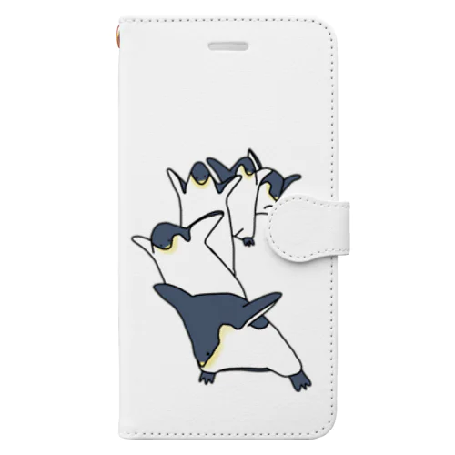 踊るペンギン Book-Style Smartphone Case