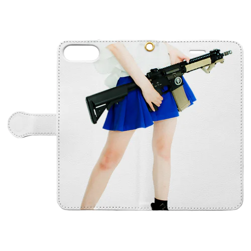 grumble gun girl  Book-Style Smartphone Case