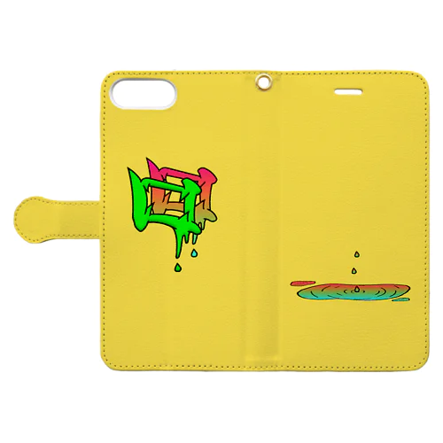 Fantome Low...（Yellow） Book-Style Smartphone Case