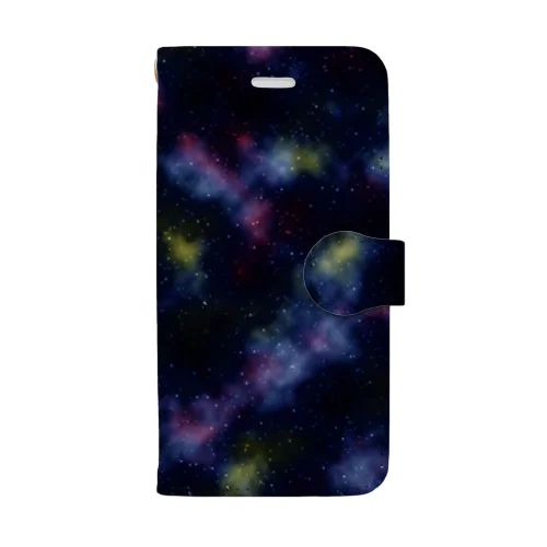 銀河　ギャラクシー　1 　#057 Book-Style Smartphone Case