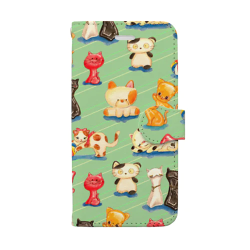 ねこの玩具 Book-Style Smartphone Case