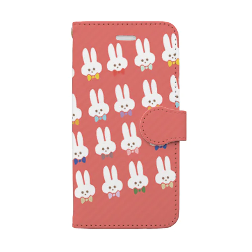 いろいろららちゃん Book-Style Smartphone Case