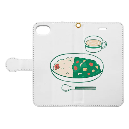 野菜カレー Book-Style Smartphone Case