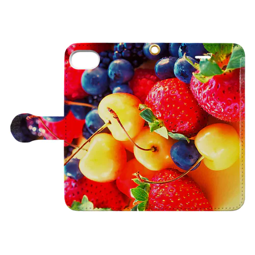 はじけるベリーBerryz Book-Style Smartphone Case