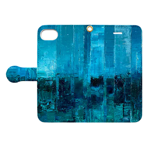 Aquamarine × Bikal Book-Style Smartphone Case