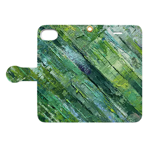 Quartz × Forest Book-Style Smartphone Case