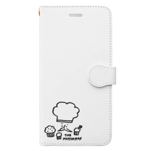 The Muffin Man(マフィン売りのおじさん) Book-Style Smartphone Case