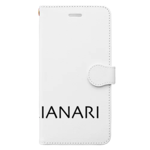 INAMORIANARI_BLACK Book-Style Smartphone Case