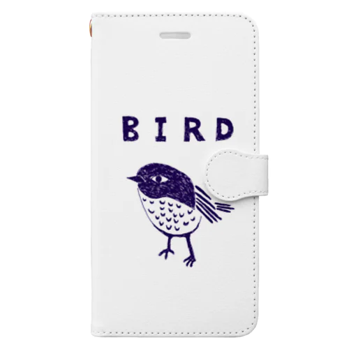 トリマニア専用デザイン「BIRD」（Tシャツ・パーカー・グッズ・ETC） 手帳型スマホケース