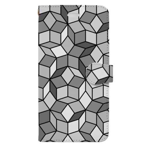 ペンローズモザイク Book-Style Smartphone Case