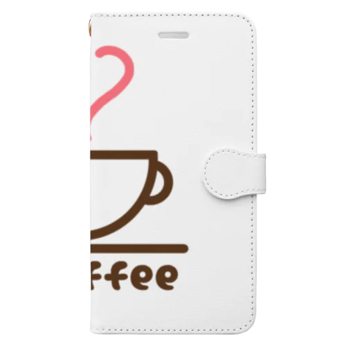 クラクラコーヒー部 Book-Style Smartphone Case