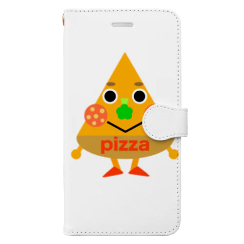 ピザくん Book-Style Smartphone Case