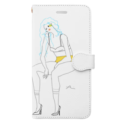 kiiroのbottom Book-Style Smartphone Case