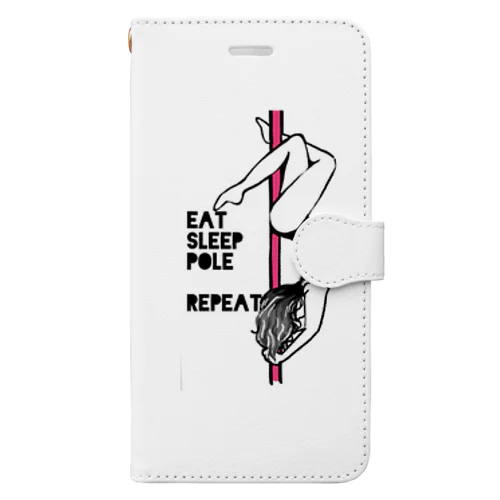 ポールダンス♡リピート Book-Style Smartphone Case