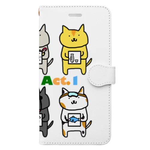 neko-s Act.1 Book-Style Smartphone Case