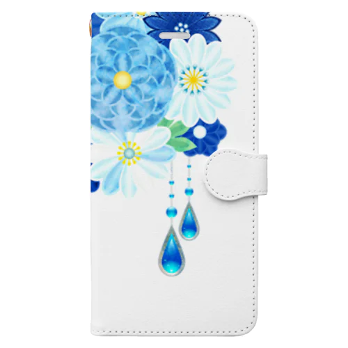 花かんざし03 Book-Style Smartphone Case