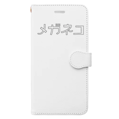 メガネコ Book-Style Smartphone Case