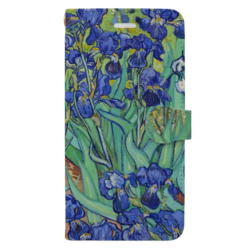 ゴッホ / アイリス / 1889 / Irises Vincent van Gogh Book-Style Smartphone Case