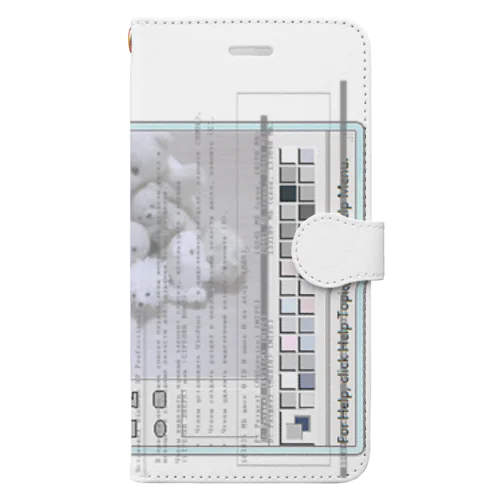 ｐ別離ｊ／＿.li  Book-Style Smartphone Case