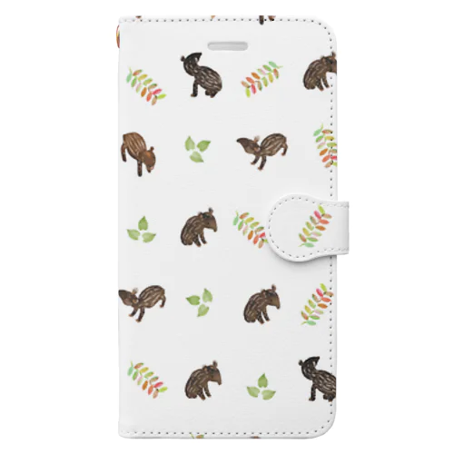 Baby Tapir Book-Style Smartphone Case