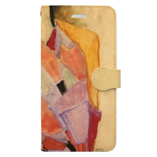 エゴン・シーレ / 1911 / The Daydreamer (Gerti Schiele) / Egon Schiele Book-Style Smartphone Case