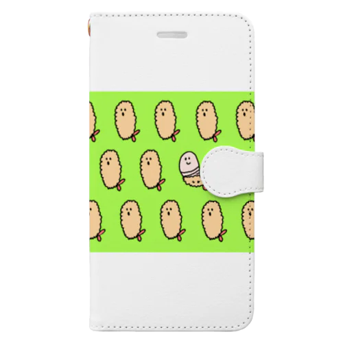 えびふらいくん Book-Style Smartphone Case