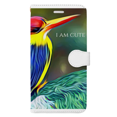 I am cute Book-Style Smartphone Case