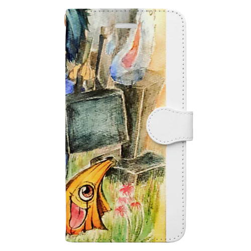 君の見た景色｡ Book-Style Smartphone Case