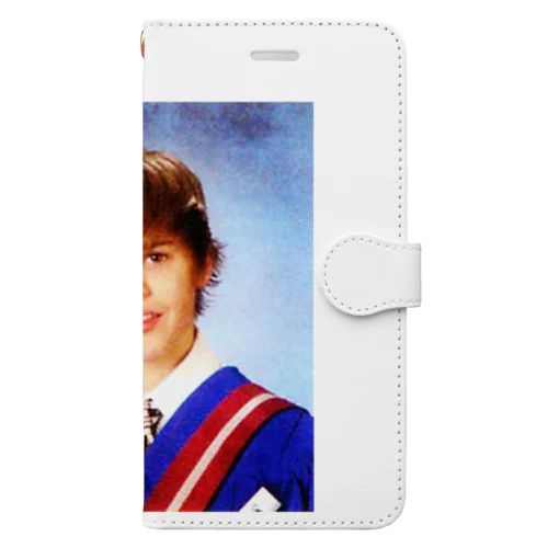 Justin 爆⤴︎⤴卒業写真 Book-Style Smartphone Case