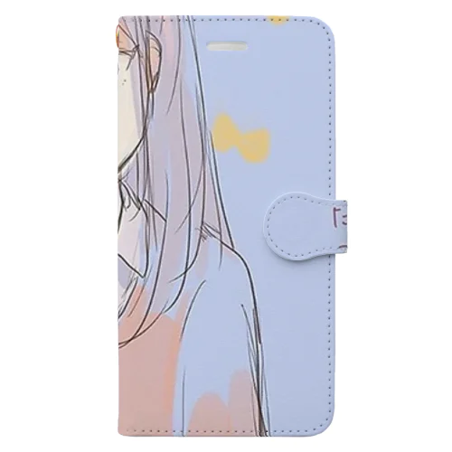 ぴんくあお Book-Style Smartphone Case